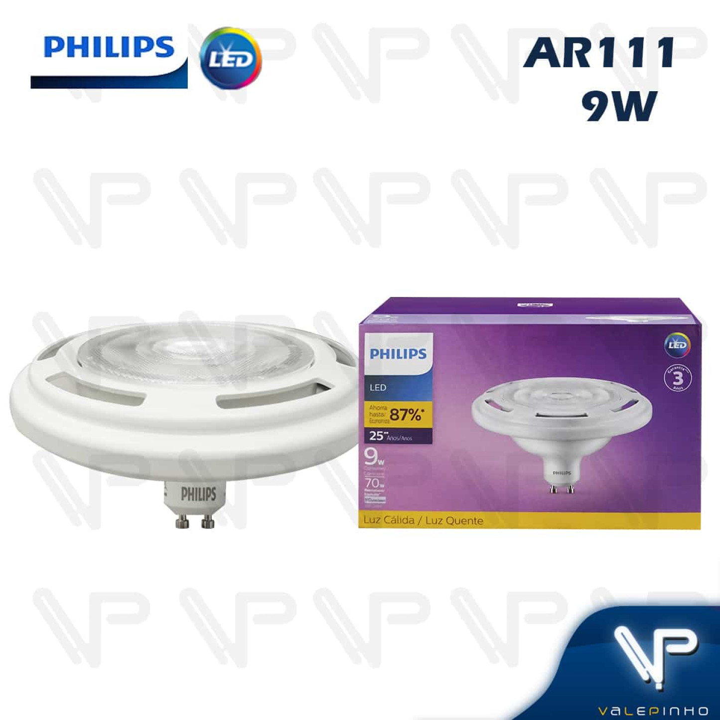 Lampadina LED GU10 dimmerabile 5W 60º 380 lumen - Master LED Spot Philips