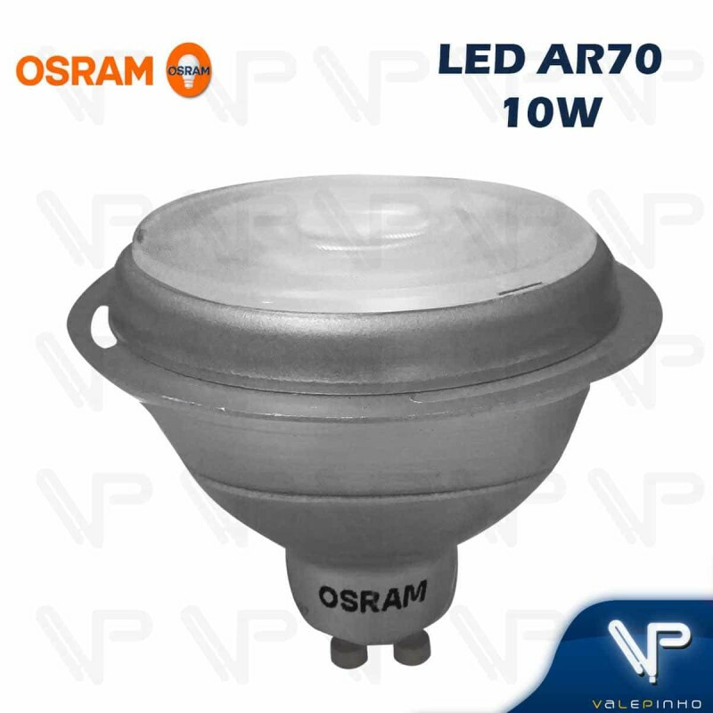 LÂMPADA LED AR70 10W 5000K(BR LUZ DO DIA)BIVOLT GU10 | VALEPINHO