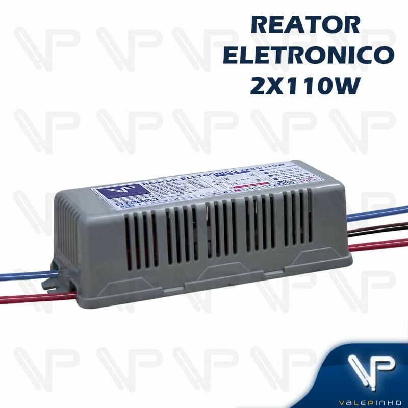 REATOR ELETRÔNICO P/LÂMPADA 2x110W 220V - Valepinho | Reatores