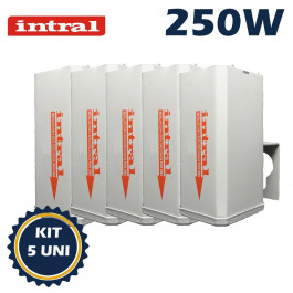 REATOR INTRAL PARA LÂMPADA VAPOR METÁLICO/SÓDIO 250W 220V(USO EXTERNO) 00892 KIT5