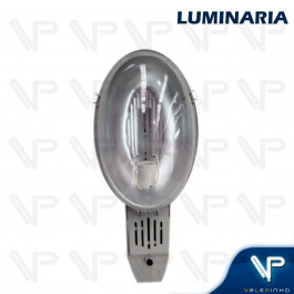 LUMINARIA PUBLICA OVAL COM ALOJAMENTO PARA LAMPADA 250W/400W E40 EM ALUMINIO IP66