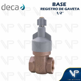 BASE PARA REGISTRO GAVETA DECA    1/2'' (DN 15mm) 4509102