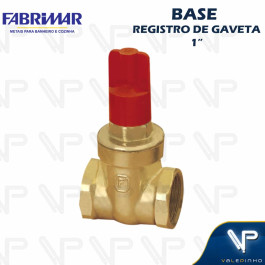 BASE REGISTRO DE GAVETA FABRIMAR B1509 - 1" B1509 1