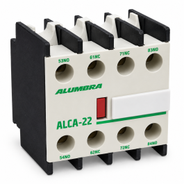 BLOCO DE CONTATO AUXILIAR ALUMBRA ALCA-22(2NA+2NF)