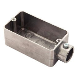 CONDULET DE ALUMINIO MULTIPLO TIPO E 1/2" S/R S/T