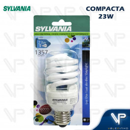 LÂMPADA COMPACTA ESPIRAL 23W 220V 6400K(BRANCO FRIO)E27 TWISTER