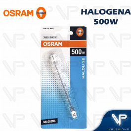 LÂMPADA HALÓGENA PALITO OSRAM 500W 220V 3000K(BRANCO QUENTE)R7S HALOLINE