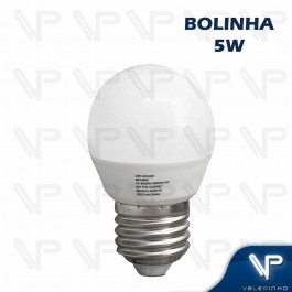 LÂMPADA LED BULBO 5W 3000K(BRANCO QUENTE)E27 BIVOLT 