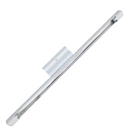LUMINARIA TUBULAR SOBREPOR PARA 1X40W FLUORESCENTE/LED BRANCO