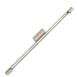 LUMINARIA TUBULAR SOBREPOR PARA 1X40W FLUORESCENTE/LED BEGE