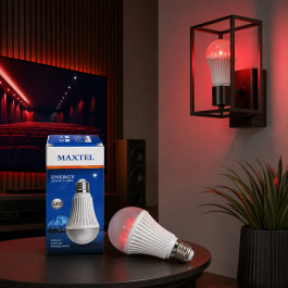 LÂMPADA LED BULBO 3W 127V VERMELHO E27 KIT12