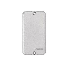 PLACA DE ALUMINIO CEGA PARA CONDULET 1/2 E 3/4´´ 
