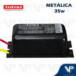 REATOR INTRAL PARA LÂMPADA VAPOR METÁLICO      35W 220V(USO INTERNO) 01618