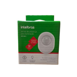 SENSOR DE PRESENÇA C/FOTOCELULA SOBREPOR BIVOLT