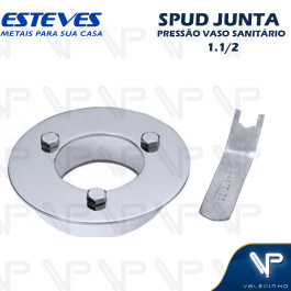 SPUD JUNTA DE PRESSÃO VASO ESTEVES 1 1/2" CROMADA