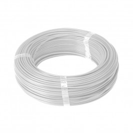 CABO FLEXÍVEL 750v 0,75mm BRANCO COM 100 METROS