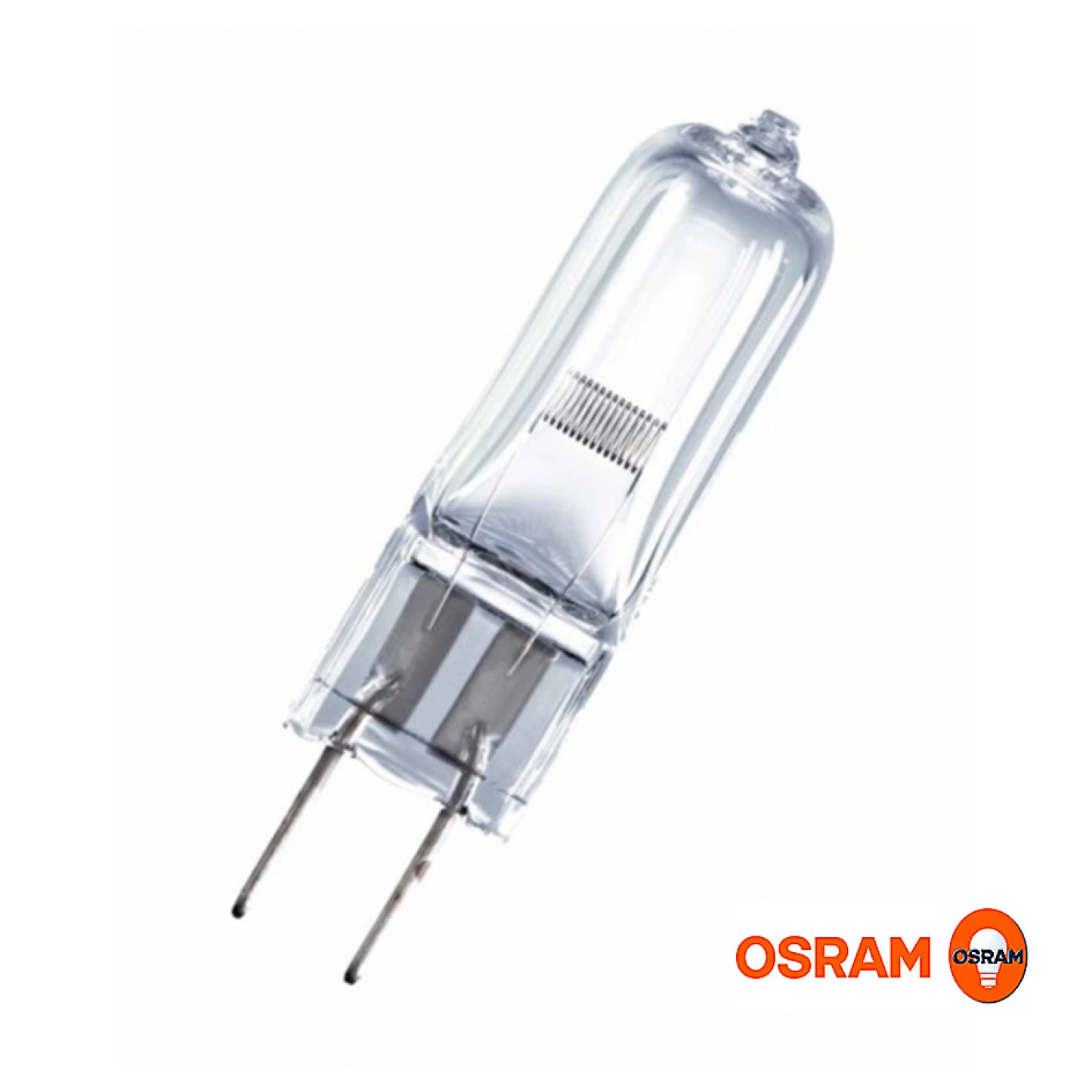 LÂMPADA HALÓGENA HLX OSRAM 150W 24V 24G 3450K(BRANCO QUENTE)G6.35 FDV 64642