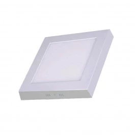 PAINEL PLAFON LED 12W SOBREPOR QUADRADO 6500K(BRANCO FRIO)BIVOLT