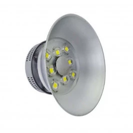 LUMINÁRIA LED COB CONE HIGH BAY INDUSTRIAL 400W BIVOLT 6500K(BRANCO FRIO) COM CHAPÉU PRISMATICA 18025