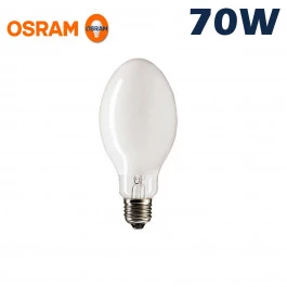 LÂMPADA VAPOR SÓDIO OVOIDE OSRAM 70W 2000K(BRANCO QUENTE)E27 SIL NAV/SON-E 