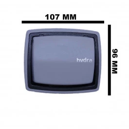 ACABAMENTO P/VÁLVULA DE DESCARGA DECA HYDRA MAX CINZA 4900 e MAXCZ