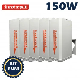 REATOR INTRAL PARA LÂMPADA VAPOR METÁLICO   150W 220V(USO EXTERNO) 01230 KIT5