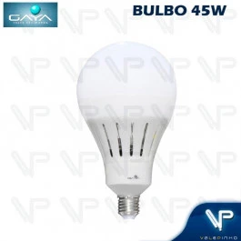 LÂMPADA LED BULBO 45W BIVOLT 3000K(BRANCO QUENTE)E27 ALTA POTENCIA