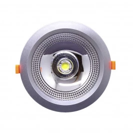 PLAFON SPOT DOWNLIGHT LED COB 50W EMBUTIR REDONDO 6500K(BRANCO FRIO) BIVOLT