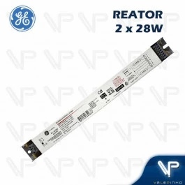 REATOR ELETRÔNICO GE P/LÂMPADA FLUORESCENTE 2x28W ELB228S