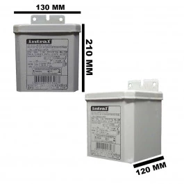REATOR INTRAL PARA LÂMPADA VAPOR METÁLICO 1000W 220V(USO INTERNO) 01594