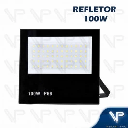 REFLETOR HOLOFOTE LED SMD   100W 6500K(BRANCO FRIO)BIVOLT IP66