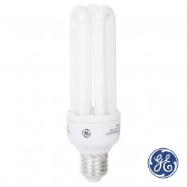 LÂMPADA COMPACTA 3U GE 15W 220V 6500K(BRANCO FRIO)E27