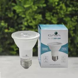LÂMPADA LED PAR20 6W 6500K(BRANCO FRIO)E27 BIVOLT