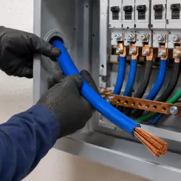 CABO 7PONTAS AZUL 35MM² COBRE CORTE 16,20 METROS