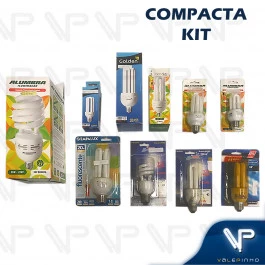 LOTE DE LAMPADAS COMPACTAS FLUORESCENTES