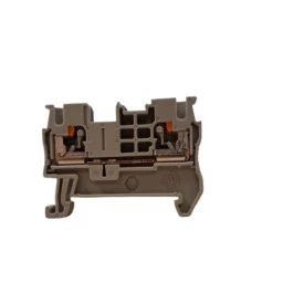 CONECTOR BORNE DE PASSAGEM 2 VIAS PUSH-IN 2.5MM 30A 800V CINZA