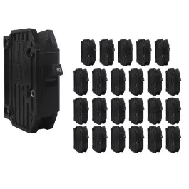 DISJUNTOR TERMOMAGNETICO NEMA 1 POLO UNIPOLAR 10A 127/220V KIT24