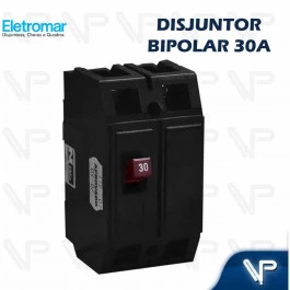DISJUNTOR TERMOMAGNETICO NEMA 2 POLO BIPOLAR 30A 127/220V