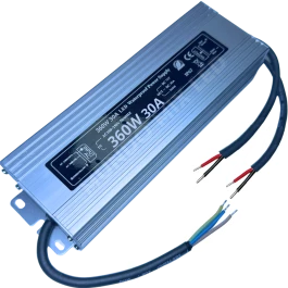 DRIVER FONTE PARA LED 360W SAIDA 12Vdc 30A IP67 BIVOLT