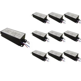 DRIVER FONTE PARA LED DIMERIZÁVEL 150W SAIDA 62 A 142vdc 220v KIT10