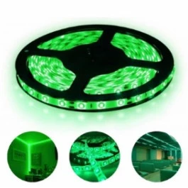 FITA LED 2835 18W 24V VERDE 5 METROS IP65 