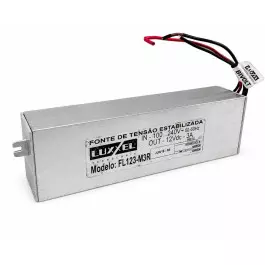 FONTE CHAVEADA ESTABILIZADA 36W ENTRADA BIVOLT SAIDA 12V 3A IP65