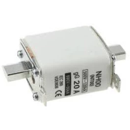 FUSÍVEL CERAMICA NH00 RETARDADO  20A 500V 