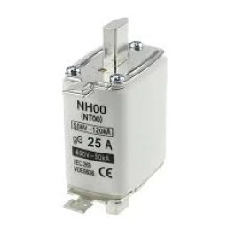 FUSÍVEL CERAMICA NH00 RETARDADO  25A 500V 