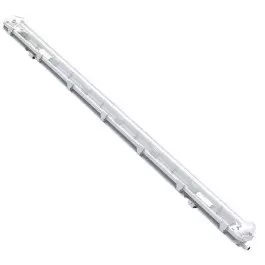KIT 2 LUMINARIA SOBREPOR HERMETICA 120CM LEDVANCE  ESTRUTURA BRANCO 48W IP65
