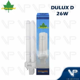 LÂMPADA COMPACTA 2PINOS 26W 2700K(BRANCO QUENTE)G23D-3