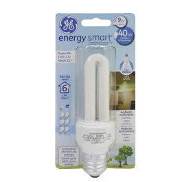 LÂMPADA COMPACTA 2U GE 9W 127V 4000K(BRANCO NEUTRO)E27