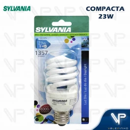 LÂMPADA COMPACTA ESPIRAL 23W 127V 6400K(BRANCO FRIO)E27 TWISTER