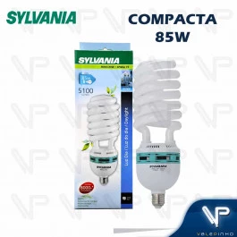 LÂMPADA COMPACTA ESPIRAL  85W 220V 6500K(BRANCO FRIO)E27 HIGH LUMEN TWISTER