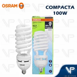 LÂMPADA COMPACTA ESPIRAL HO OSRAM 100W 220V 6500K(BRANCO FRIO)E27 DULUXSTAR TWIST